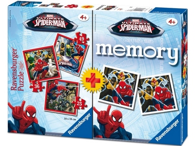 Spiderman Puzzle + Memory