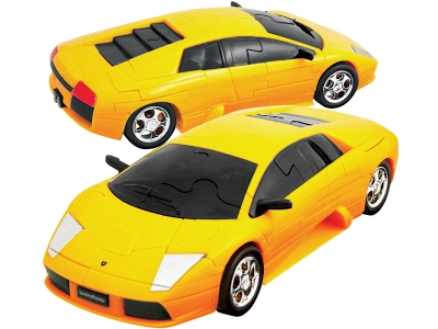 Lamborghini Murciélago yellow 3D