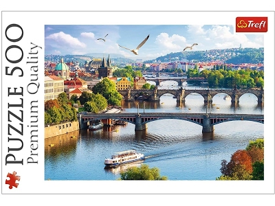 Puzzle Città di Praga 500 pezzi