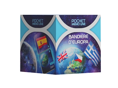 Pocket Memo Line - Bandiere d'Europa