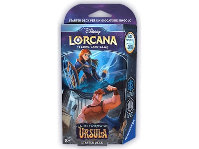 Disney Lorcana - Il Ritorno di Ursula - Starter Deck Zaffiro/Acciaio