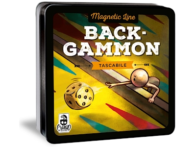 Magnetic Line - Backgammon Tascabile