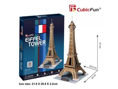 Puzzle 3D Torre Eiffel Parigi