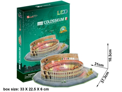 Puzzle 3D Colosseo di Roma