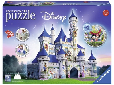 Puzzle 3D Castello Disney