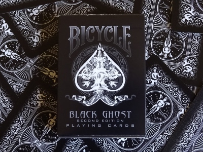 Bicycle - Carte Black Ghost