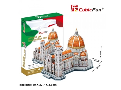 Puzzle 3D Cattedrale di Santa Maria del Fiore Firenze
