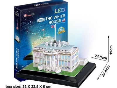 Puzzle 3D Casa Bianca Washington