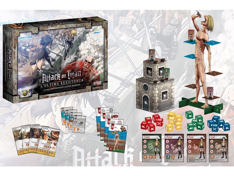 Attack On Titan: A Última Resistência - Caixinha Boardgames