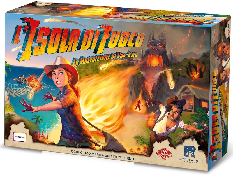 L'Isola di Fuoco - Gioco da Tavolo