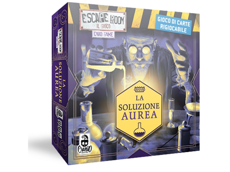 Escape Room Card Game: La Soluzione Aurea - Gioco da Tavolo