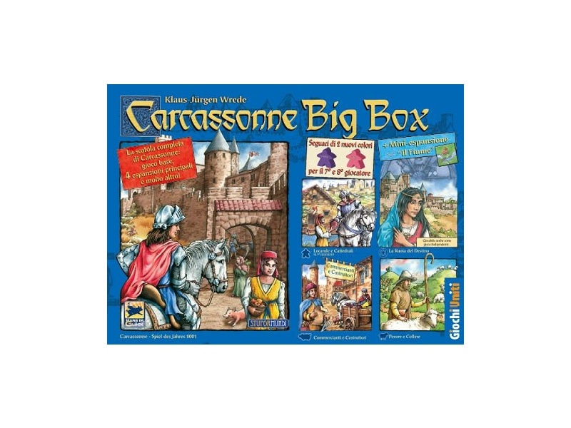 Carcassonne: Big Box - Vecchia Edizione - Gioco da Tavolo