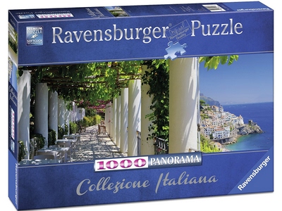 Puzzle Panorama di Amalfi 1000 Pezzi