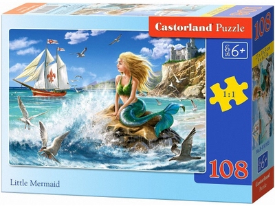 Puzzle Little Mermaid 108 pezzi