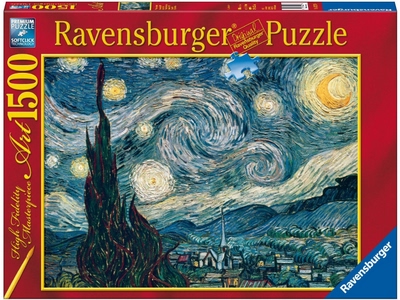 Puzzle Van Gogh, Notte Stellata 1500 Pezzi