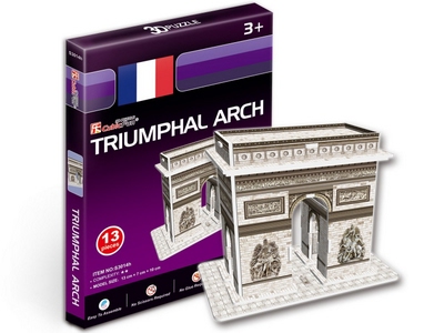 Puzzle 3D Arco di Trionfo Parigi