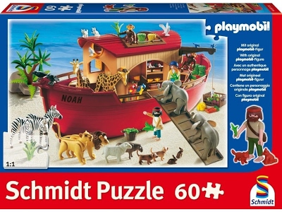 Puzzle Playmobil Arca di Noè 60 pezzi