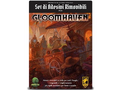 Gloomhaven: Set di Adesivi Rimovibili