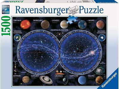Puzzle Planisfero Celeste 1500 pezzi