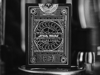 Star Wars Playing Cards - Silver Special Edition - Dark Side