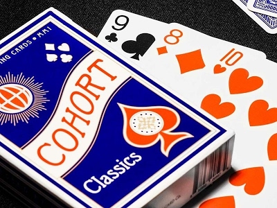 Cohort Blu Playing Cards