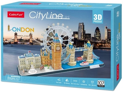 Puzzle 3D City Line Londra