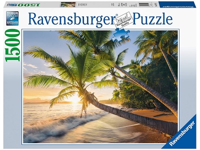 Puzzle Spiaggia Segreta 1500 pezzi