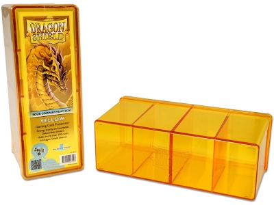 Dragon Shield Storage Box Giallo