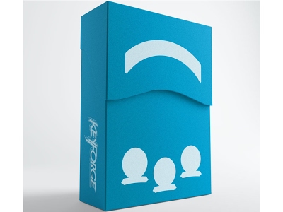 KeyForge Aries Blue Deck Box