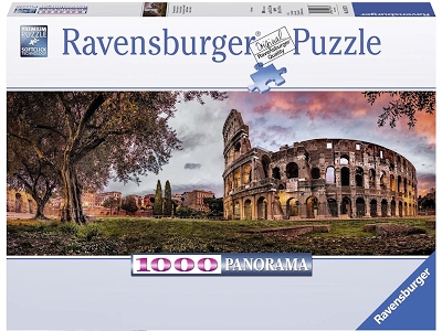 Puzzle Panorama Colosseo al Tramonto 1000 pezzi
