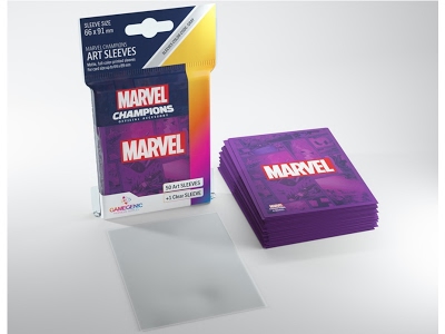 Marvel Champions Bustine Purple 66x91mm