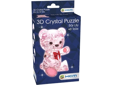Crystal Puzzle: Orsacchiotto Rosa