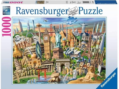 Puzzle World Landmarks 1000 pezzi