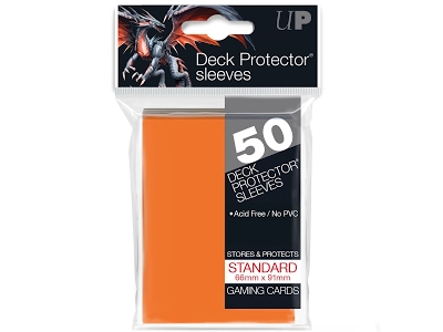 Ultra Pro Deck Protectors Standard Size Orange 50