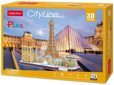 Puzzle 3D City Line Parigi