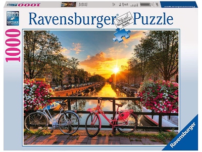 Puzzle Biciclette ad Amsterdam 1000 Pezzi