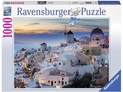 Puzzle Serata a Santorini 1000 pezzi