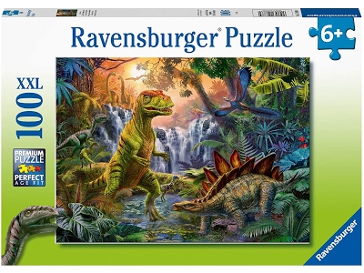 Puzzle L'Oasi dei Dinosauri Puzzle 100 pezzi XXL