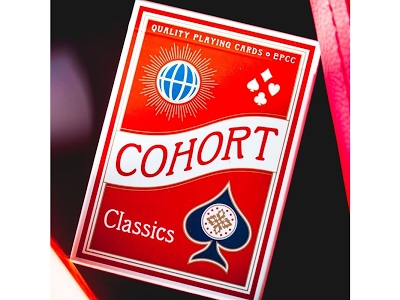 Cohort Red Playing Cards