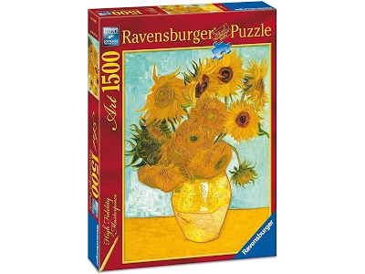 Puzzle Vaso con Girasoli Van Gogh 1500 pezzi