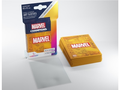 Marvel Champions Bustine Orange 66x91mm