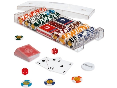 Astuccio Plex 300 Poker Chips