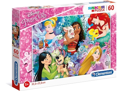 Puzzle Disney Princess 60 pezzi