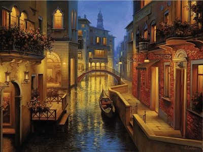 Puzzle Canale Veneziano 1500 pezzi