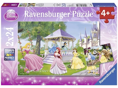 Puzzle Principesse Disney 2 x 24 pezzi