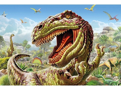 Puzzle T-Rex 200 pezzi
