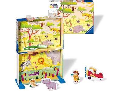Puzzle & Play - Gli amici del Safari 2 x 24 pezzi