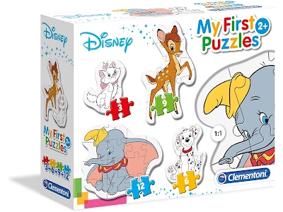 My First Puzzle Disney Animal Friends  3-6-9-12 pezzi