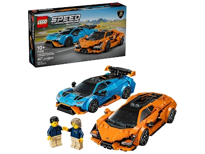 Lego Speed Champions 77238 Lamborghini Revuelto e Huracán STO