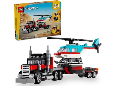 Lego Creator 31146 Autocarro con elicottero